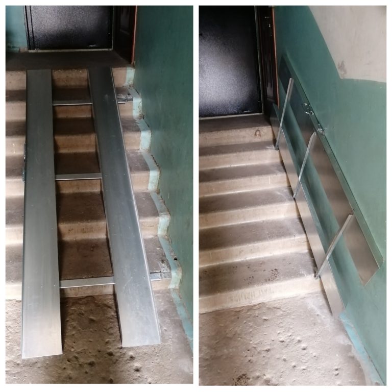 Откидной пандус в г. Зарайск