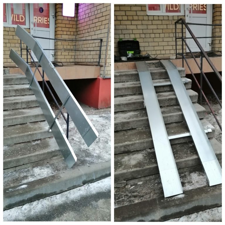откидной пандус Касимовское шоссе